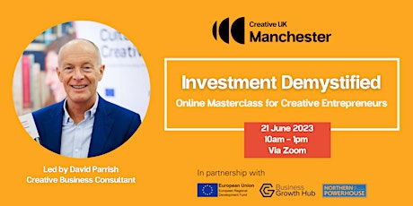 Investment Demystified:  Masterclass for Creative Entrepreneurs