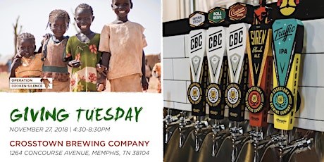 Giving Tuesday At Crosstown Brewing Company  primary image