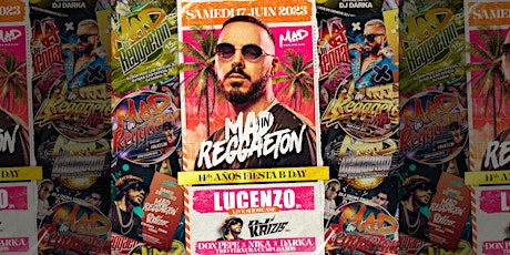 MAD in Reggaeton 14 años fiesta Bday w/Lucenzo Live Showcase