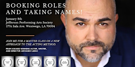 Master Class in Acting: Booking Roles and Taking Names   primary image