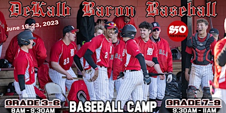 24th Annual: DeKalb High School Baseball Camp primary image
