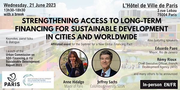 Access to Financing for Sustainable Development in Cities and Worldwide