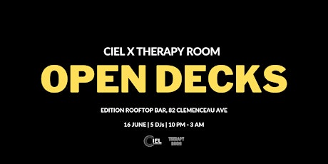 CIEL X Therapy Room : Open Decks primary image
