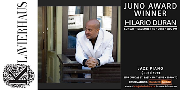 Hilario Duran, Jazz Piano