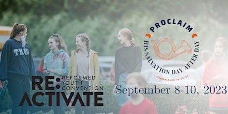 Re:Activate Youth Convention 2023
