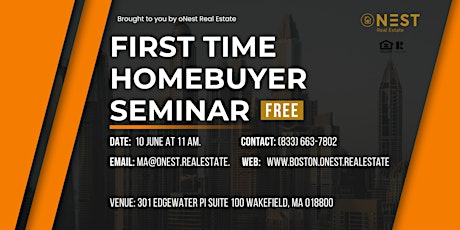 First Time Home Buyer Seminar - Boston