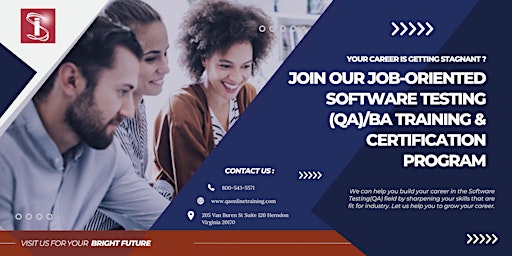 Join our Job-Oriented Software Testing(QA) / BA Classroom Training  Program primary image