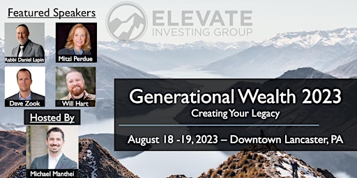 Generational Wealth 2023 - Creating Your Legacy primary image