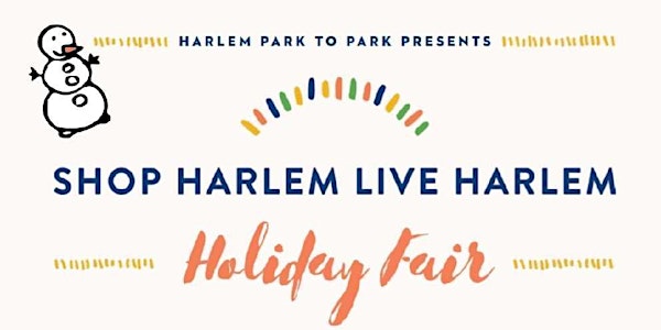 Shop Harlem Live Harlem Holiday Gift Fair