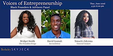 Voices of Entrepreneurship: Black Founders & Advisors Panel