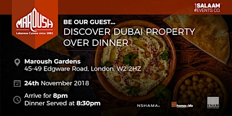Discover Dubai Property Over Dinner  primary image
