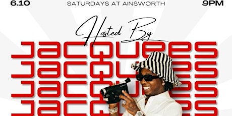 **JACQUEES LIVE @ THE AINSWORTH - Saturday  June 10th**