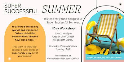 Super Successful Summer Workshop - Solstice Edition