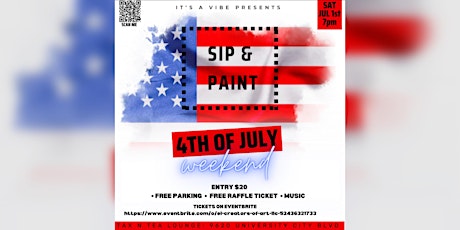 SIP & PAINT  (4th of July Weekend)