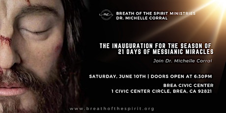 Inauguration for the Season of 21 Days of Messianic Miracles