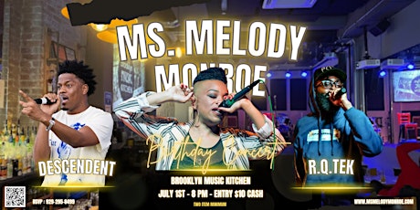 Ms. Melody Monroe & Friends Live @ Brooklyn Music Kitchen