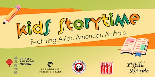 Imagem principal de Kids Storytime Featuring Asian American Authors