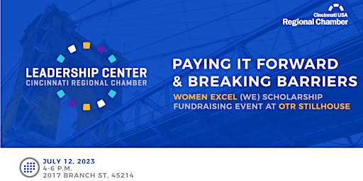 Paying it Forward & Breaking Barriers: Women Excel (WE) Fundraising Event primary image