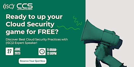 Free intro CCSP – Certified Cloud Security Professional | (ISC)2 Speaker