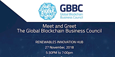 Meet and greet the Global Blockchain Business Council! primary image