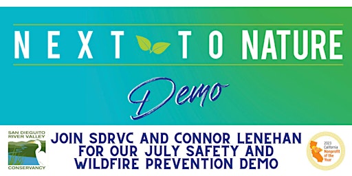Image principale de Next to Nature Demo: Safety & Wildfire Risk Prevention