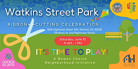 Watkins Street Park Ribbon-Cutting Celebration