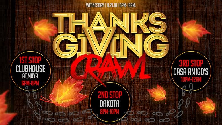 Thanksgiving-Eve Bar Crawl