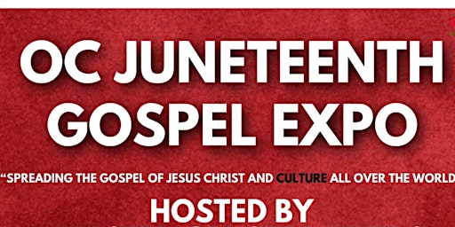 Orangeburg County Juneteenth Gospel Expo primary image