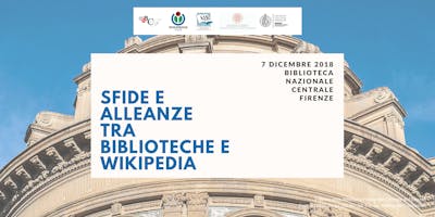 Sfide e alleanze tra Biblioteche e Wikipedia, 2018