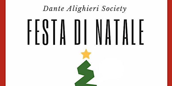 Dante Alighieri Society - Festa di Natale 2018