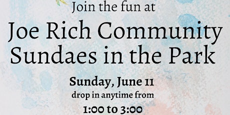 JR Community Day Sundaes in the Park - June  primärbild