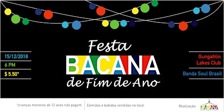 Festa BACANA de Fim de Ano primary image