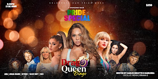 Drag Queen Bingo: Pride Special with Beyoncé, Taylor Swift, Ariana G, Abba.  primärbild