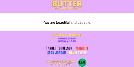 Butter: The Comedy Show