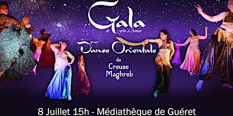 Gala de Fin d'Année - Groupe Danse Orientale de Creuse Maghreb
