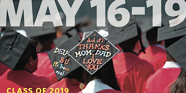 BU Commencement Weekend 2019 - BU Hillel Events