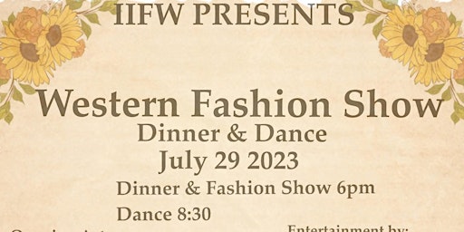 Western Fashion Show primary image