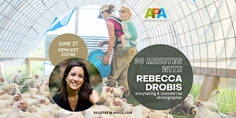 APA | DC Presents: 30 Minutes with Rebecca Drobis