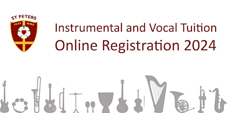 Instrumental Tuition Online Booking 2024 primary image