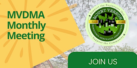 MVDMA Monthly Meeting ~ Thursday, June 8, 2023
