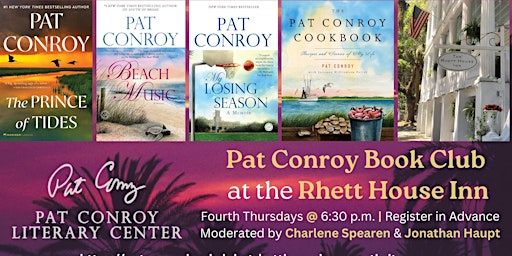 Imagen principal de Pat Conroy Book Club at the Rhett House Inn