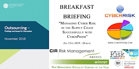 Cyber Risk and Outsourcing - Breakfast Briefing primary image
