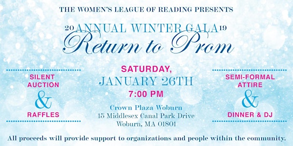 Women's League of Reading Annual Winter Gala