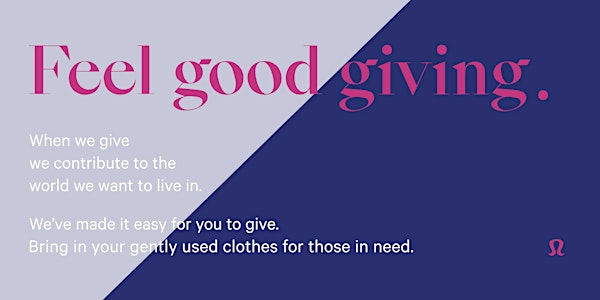 Give to Get: Recycle Your Clothes with lululemon & NYC Zero Waste