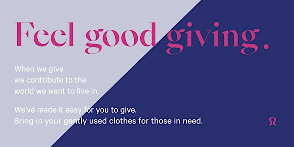 Give to Get: Recycle Your Clothes with lululemon & NYC Zero Waste