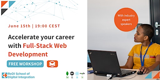 Imagen principal de Online Workshop: Accelerate your career with Full-Stack Web Development