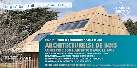 RDV DU CAUE #21 : Architecture(s) de bois