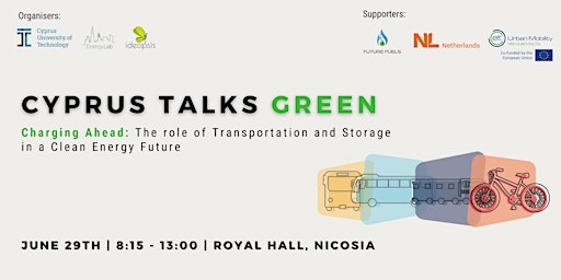 Cyprus Talks Green V:Charging ahead: The role of Transportation and Storage
