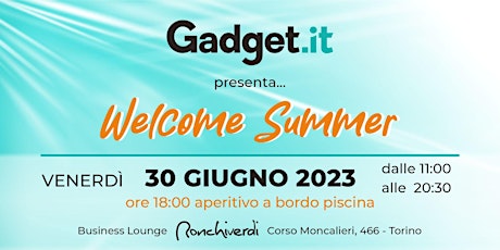 GADGET.it | Welcome Summer
