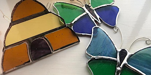 Stained Glass Workshop Taster– Butterflies and Bees Suncatcher primary image